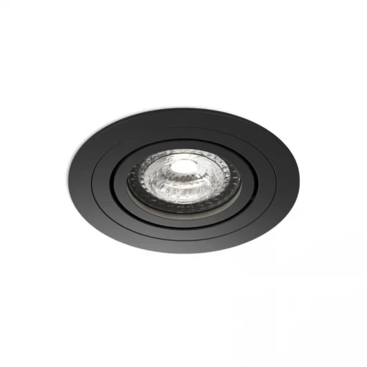DK-DH2020-BK Встраиваемый светильник Denkirs Prime DK-DH2020-BK GU5.3 15 Вт LED черный алюминий