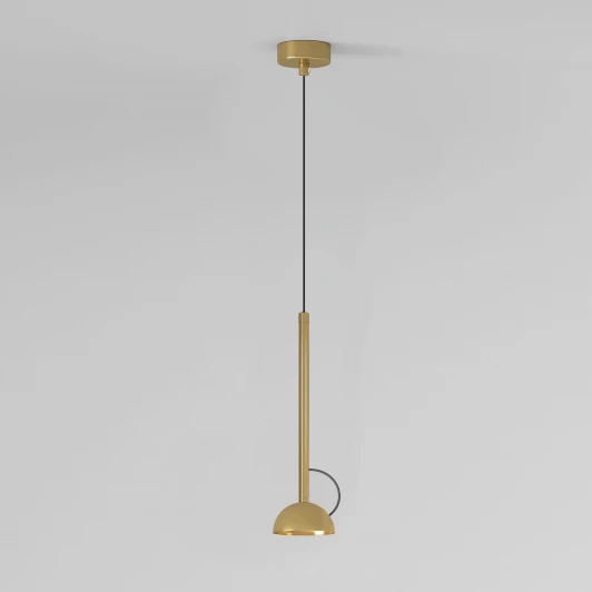 50313 LED Подвесной светильник Elektrostandard Join 50313 LED 7W 3000K латунь (220V, на проводе, круглые)