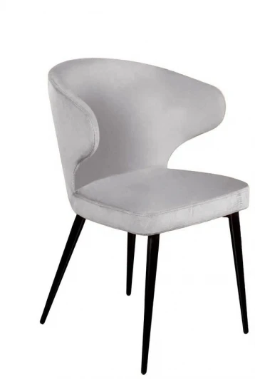 80826 Стул Richard, бархат светло-серый 26 Top Concept RICHARD 80826