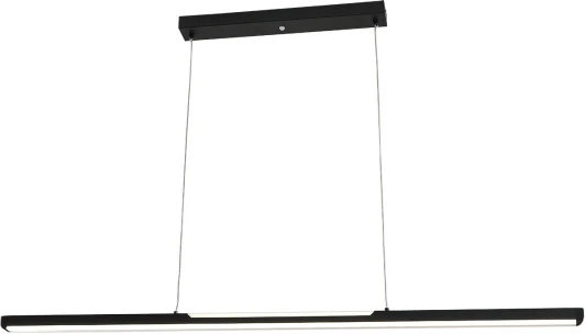 604/S LED Подвесной светодиодный светильник Escada Projection 604/S LED 48Вт, с ПДУ, металл/акрил, черный (регулировка яркости, 220V, на тросе)