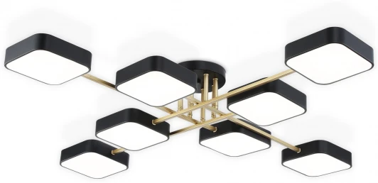 FL516348 Потолочная люстра светодиодная на штанге с регулировкой цветовой температуры Ambrella COMFORT FL516348