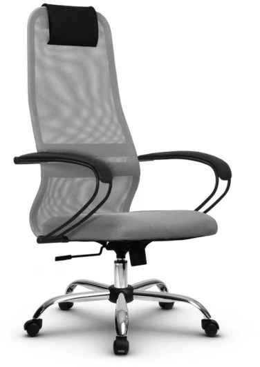 z312449501 Офисное кресло Метта SU-B-8/подл.130/осн.003 Светло-серый/Светло-серый
