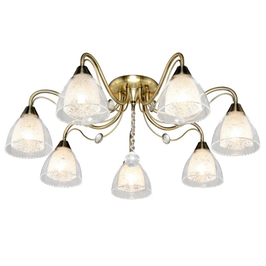 1-8769-7-AB E14 Потолочная люстра Максисвет Универсал 1-8769-7-AB E14