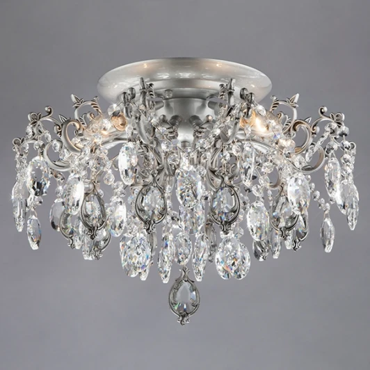 276/5 серебро Потолочная люстра Bogate's Wonderful 276/5 Strotskis