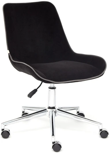 13562 Кресло STYLE флок , черный, 35 Tetchair 13562