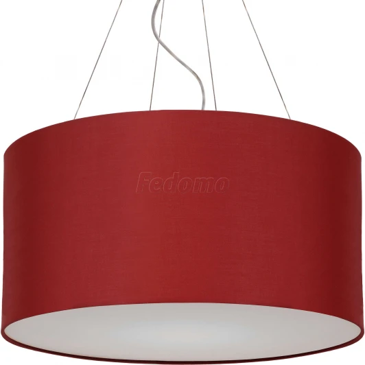 Crocus Glade S3 01 03 Люстра подвесная Артпром Crocus, 3 лампы, никель, бордовый с белым