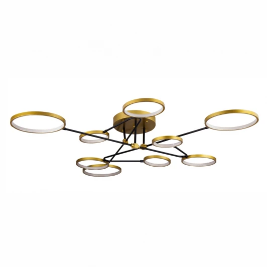 L200-9 Потолочная люстра светодиодная на штанге с пультом с регулировкой цветовой температуры и яркости LED4U LED4U L200-9