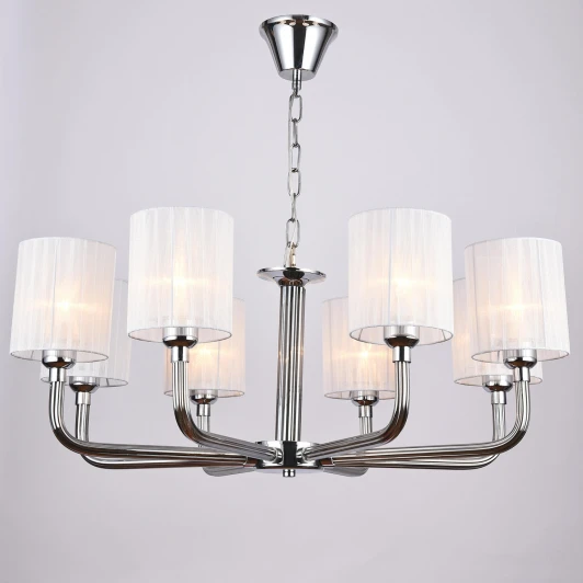 IL1256-8PPA-29 CR Romei Подвесная люстра ILLUMICO IL1256-8PPA-29 CR Romei