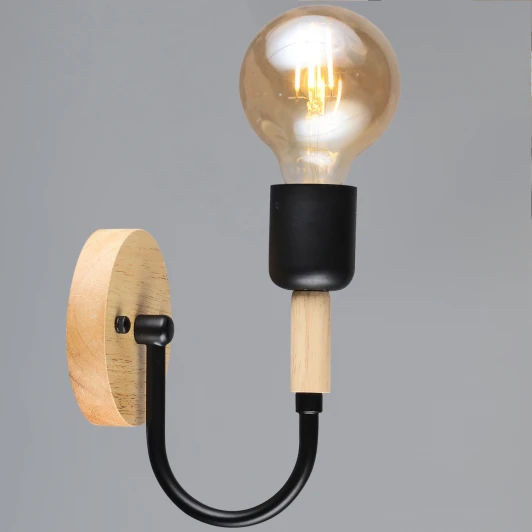 99960-0.2-01 BK+WOOD Бра Reluce 99960-0.2-01 BK+WOOD