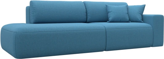 124765 Диван прямой Лига-036 НПБ Модерн подлокотник справа Лига Диванов (Рогожка) арт.124765