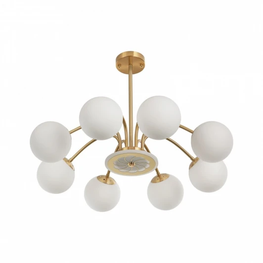 271069/8 GD Потолочная люстра на штанге Arte Milano 271069/8 GD (220V, шарики)