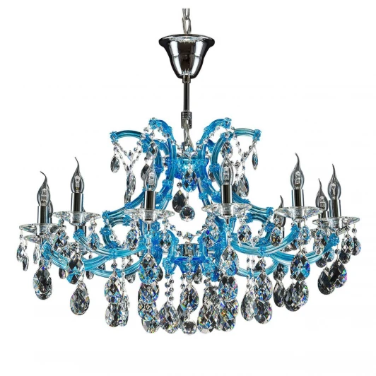 698125 Подвесная люстра Osgona Champa blu 698125