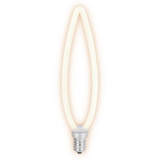 TH-B2389 Лампочка светодиодная филаментная белая свеча E14 4W Thomson Deco Candle TH-B2389