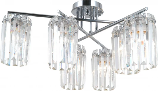 V10753-6C Потолочная люстра хрустальная на штанге Moderli Everly V10753-6C (220V)