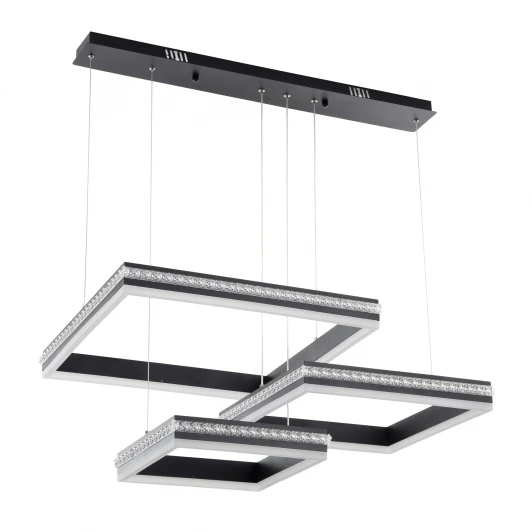 8596-500-400-300 BK Подвесной светильник светодиодный с регулировкой цветовой температуры LED4U LED4U 8596-500-400-300 BK