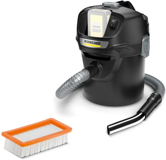 1.348-300 Пылесос сухой уборки для золы Karcher AD 2 Battery 1.348-300