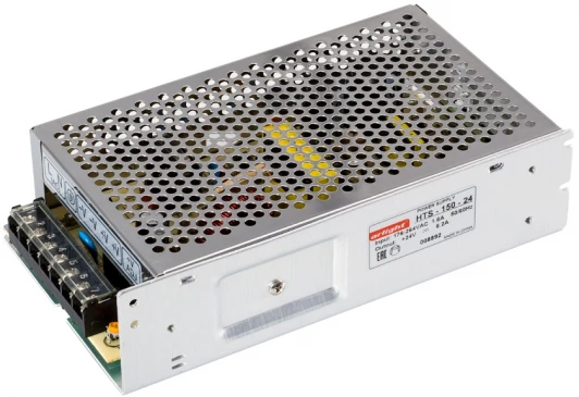 008892 Блок питания HTS-150-24 (24V, 6.2A, 150W) (IP20 Сетка) 008892 Arlight ARPV