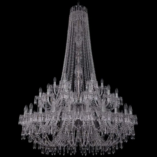 1410/24+12+6/460/h-175/2d Ni V0300 Подвесная люстра Bohemia 1410 1410/24+12+6/460/h-175/2d/Ni/V0300