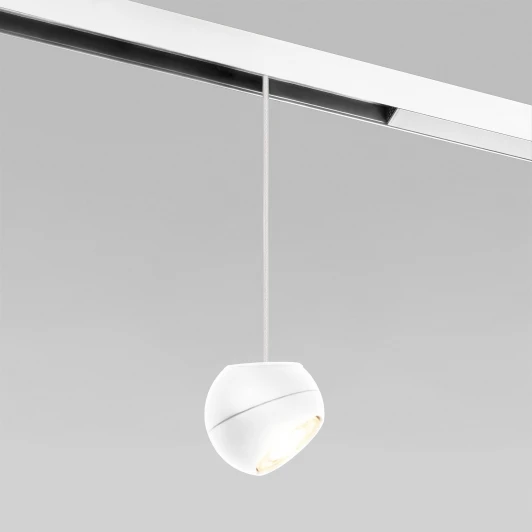 85033/01 Трековый светильник магнитный 12W 4200K Lars (белый) Elektrostandard Slim Magnetic 85033/01 (LED, 48V, шар)