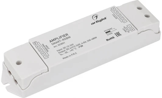 023831 Усилитель SMART-RGBW (12-24V, 4x5A) (IP20 Пластик) 023831 Arlight