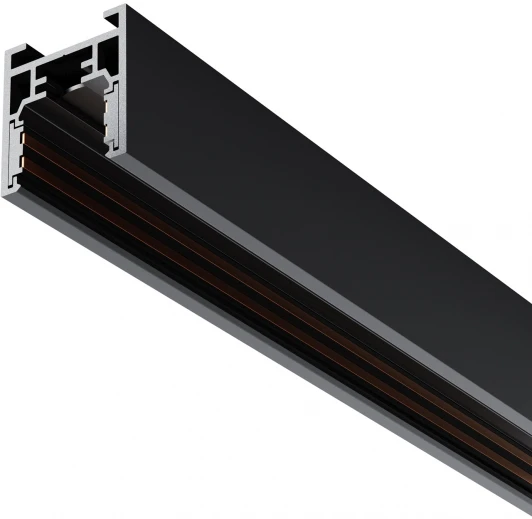 TRXM034-412B Шинопровод под гипсокартон накладной магнитный черный 2м Maytoni Busbar trunkings Exility TRXM034-412B (48V)