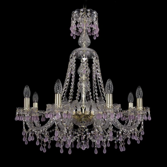 1410/8/240/XL-74 G V7010 Подвесная люстра Bohemia 1410 1410/8/240/XL-74/G/V7010