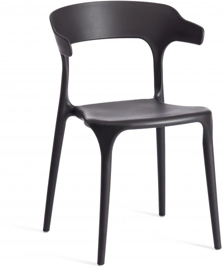 19324 Стул TON (mod. PC36) пластик, 49,5 х 50 75,5 см , Black (черный) 05 Tetchair 19324