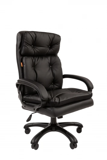 CHAIRMAN 442 Офисное кресло Chairman 442 экопремиум черный (черный пластик)