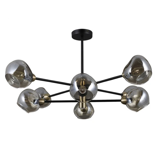 SF4003/8C-BK-AB Потолочная люстра Seven Fires Borno SF4003/8C-BK-AB