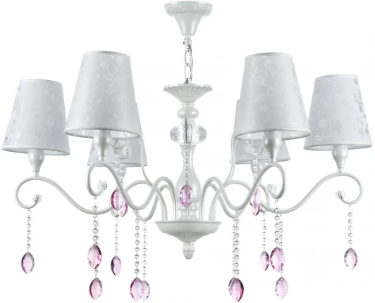 FR2306-PL-06-W Подвесная люстра Freya Adelaide FR2306-PL-06-W