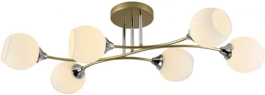SF3358/6C-GD-CR-WT Потолочная люстра Seven Fires Dzhoeri SF3358/6C-GD-CR-WT