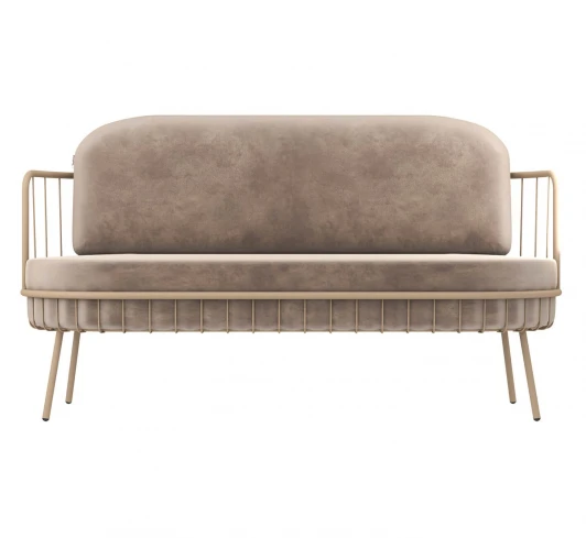 4304268603 Диван Sheffilton SHT-SF8 латте/кофейный 4304268603