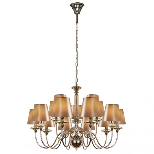 P2406-10+5 Nickel Подвесная люстра iLamp Rolling P2406-10+5 Nickel