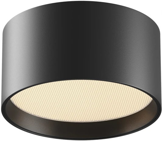 C091CL-12W3K-B Накладной потолочный светильник Maytoni Glare C091CL-12W3K-B (LED, 220V, круглые)