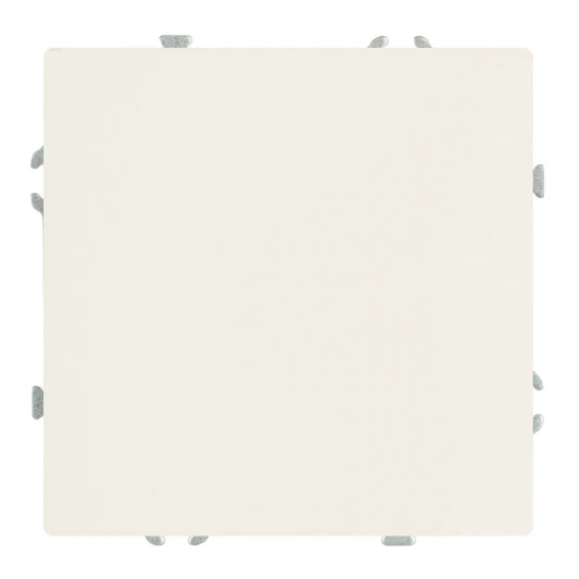 50230 Выключатель одноклавишный (белый фарфор, soft touch) Stekker Эмили 50230