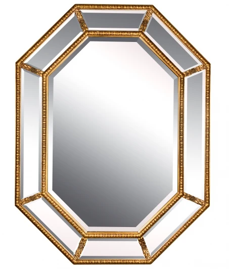 FA037GL Зеркало в раме Diamond Gold Art-Zerkalo FA037GL 13545