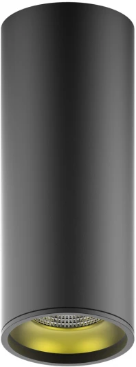 HD009 Накладной светильник Gauss Overhead HD009 12W 900lm 3000K IP20 черный LED (220V, круглые)