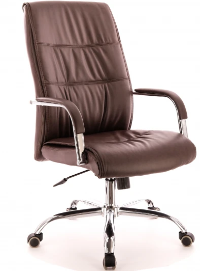 EC-333A PU Brown Компьютерное кресло Bond TM экокожа коричневый