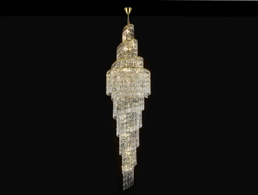 8246/C gold NEW Большая Подвесная люстра хрустальная Newport 8240 8246/C gold NEW