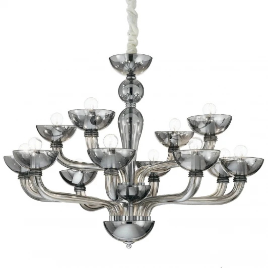 CASANOVA SP12 FUME' Подвесная люстра Ideal Lux Casanova SP12 FUME'