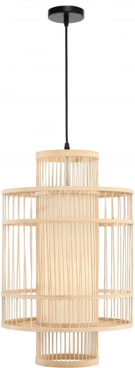 SL6241.523.01 Подвесной светильник ST Luce Alma SL6241.523.01 Древесный/Белый E27 1*40W (220V, на проводе)