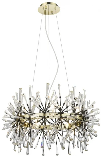 WE119.14.303 Подвесной светильник Floriane WE119.14.303 Wertmark (220V, хрусталь, на тросе)