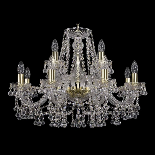 1409/8+4/240 G Подвесная люстра Bohemia 1409 1409/8+4/240/G