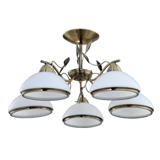 807/5PF-Oldbronze Потолочная люстра IDLamp 807 807/5PF-Oldbronze