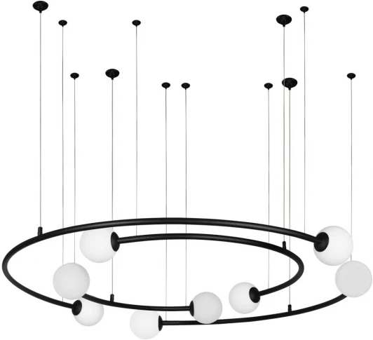 10155/1100 Black Подвесной светильник Infinite 10155/1100 Black (220V, на тросе, шарики, солнечная система)