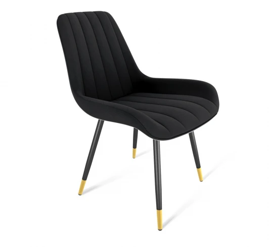 2779297808 Стул Sheffilton SHT-ST37/S95-1 ночное затмение/черный муар/золото 2779297808