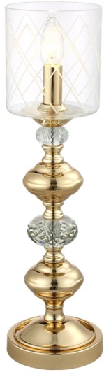 GRACIA LG1 GOLD Интерьерная настольная лампа Crystal Lux Gracia LG1 GOLD