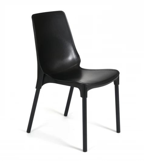 24498 Стул GENIUS (mod 75) / 2 шт. в упаковке Tetchair (Металл,Пластик/Черный) арт.24498