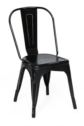 10694 Стул LOFT CHAIR (mod. 012) черный/black vintage (металл)