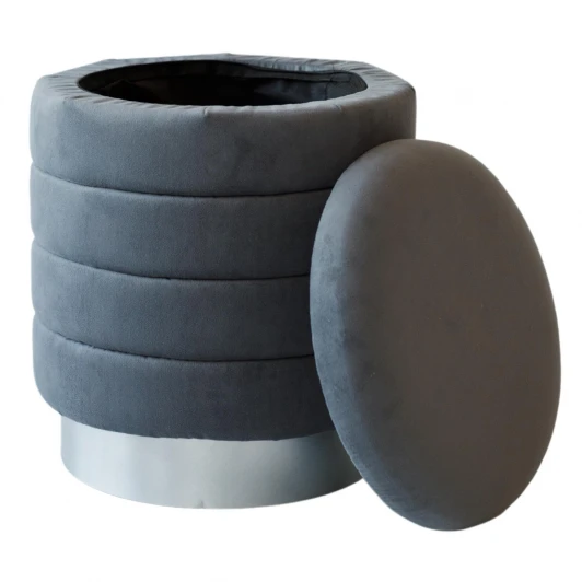 13729 Пуф Dreambag Лагуна Графит 13729